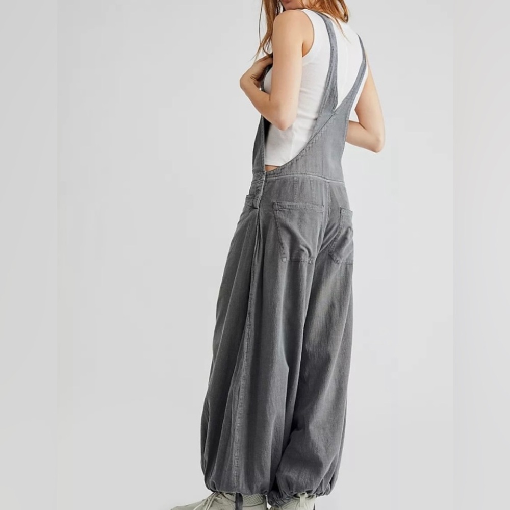 Free People Follow The Sun Overalls - Picture 2 of 5
